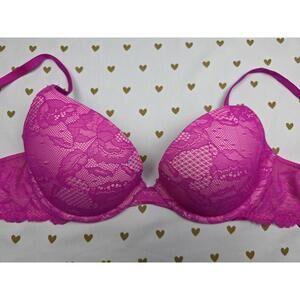 Victorias Secret PINK BIOFIT Demi Balconette Uplift bra 34C